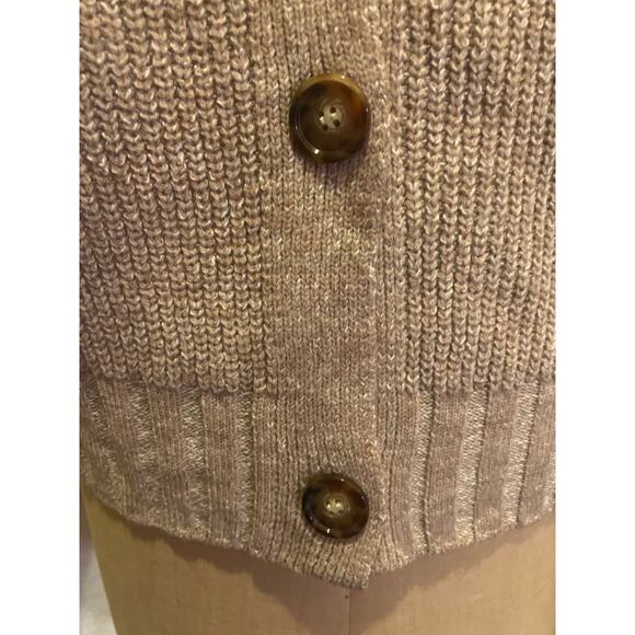 Simplee Boho Button Down V-Neck Raglan Sleeve Sweater Cardigan NWT Size S - Picture 5 of 12